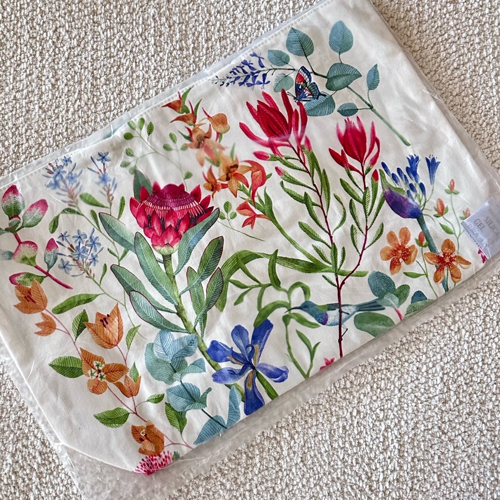 NEW 🌸 Estée Lauder Floral Cotton Tote - Picture 3 of 15